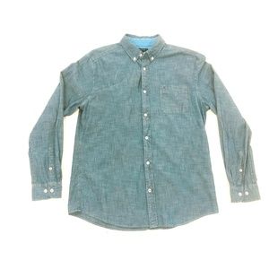 Tommy Hilfiger Denim Button Down Shirt Indigo